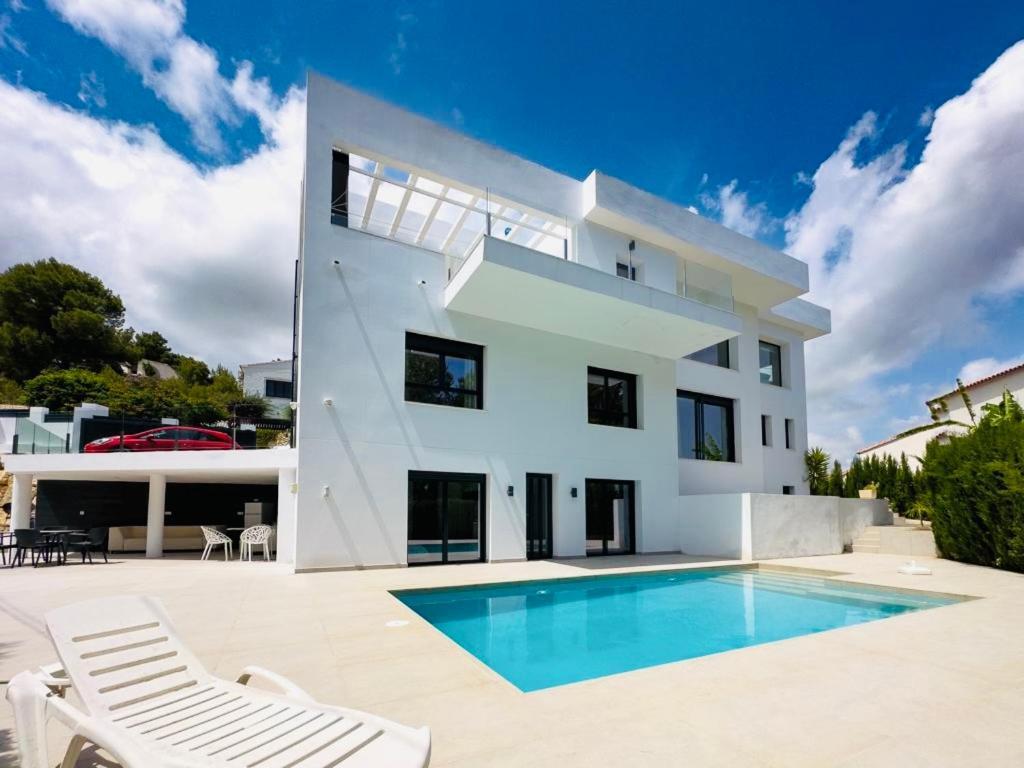 Calpe Villa Lujo Playa Piscina Jardin Barbacoa Ideal Familias Y Grupos מראה חיצוני תמונה